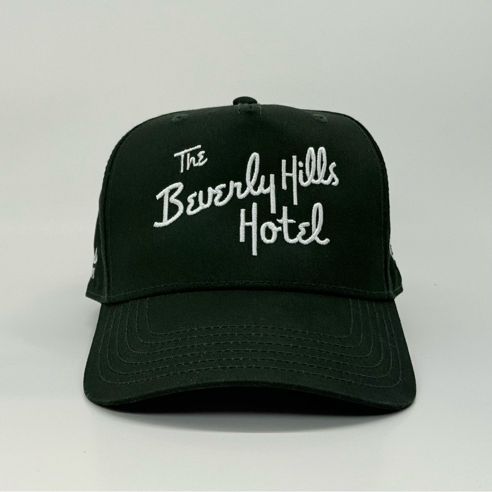 Black Script Baseball Cap